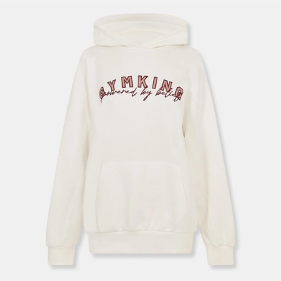 Gym King Суичър Gym King Women's Cotton Relaxed Fit Hoodie - Cream