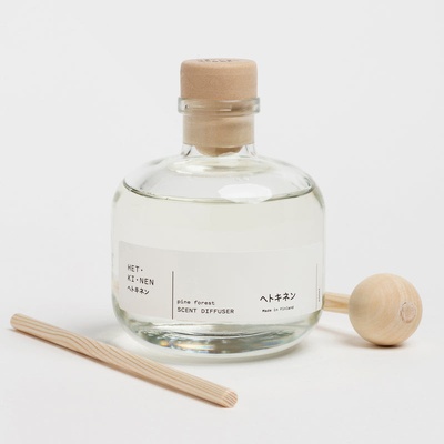 Hetkinen Velký ekologický difuzér s dřevěnými tyčinkami Pine Forest Borovicový les 200 ml