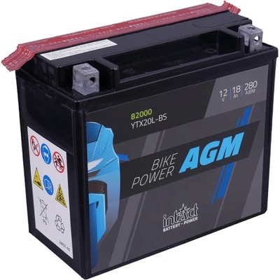 intAct 18Ah 280A YTX20L-BS