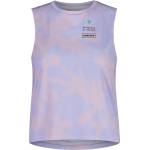 Maloja Дамска фланелка с къс ръкав за колоездене Maloja Women's WallbergM. Cycling jersey - Summer Sky Iris Grid (156-3059-0414)