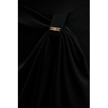 Fracomina Пола Fracomina в черно къса разкроена FJ25WG1002W42901 (FJ25WG1002W42901)