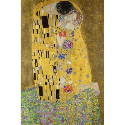 Plagát, Obraz - The Kiss (1908), Gustav Klimt, 61 × 91.5 cm