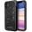 GUESS Marble Case - дизайнерски кейс с висока защита за iPhone 11 (черен)