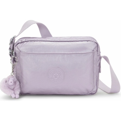Kipling crossbody kabelka ABANU M Lilac Moon Met 4 l