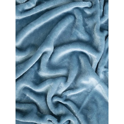 MKLuzkoviny.cz Prostěradlo mikroplyš deluxe nebesky 140x200