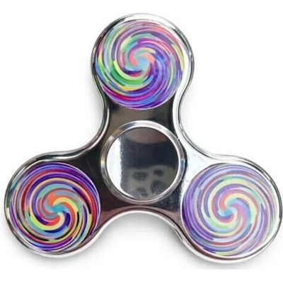 Fidget Spinner kovový nerezový