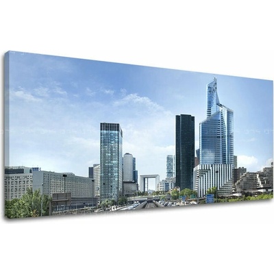 Obraz na stěnu Panorama MĚSTO - 40x80 cm