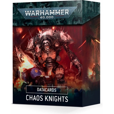 GW Warhammer 40k Datacards: Chaos Knights EN/NM