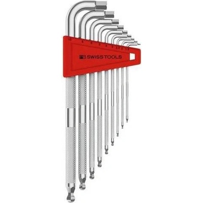 PB Swiss Tools sada imbus klíčů vroubkovaných 9 ks 1,5-10 mm SAFETY, PB 3212.LH-10