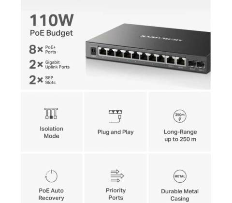 Mercusys MS112GMP