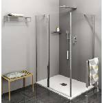 POLYSAN Zoom Line - Душ ъгъл 90x100 см, версия L/R, Antidrop, прозрачно стъкло/хром ZL1390ZL3210 (ZL1390ZL3210)