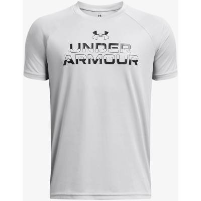 Under Armour UA Tech Split Wordmark SS Тениска детски Under Armour | Siv | Момчешки | 122