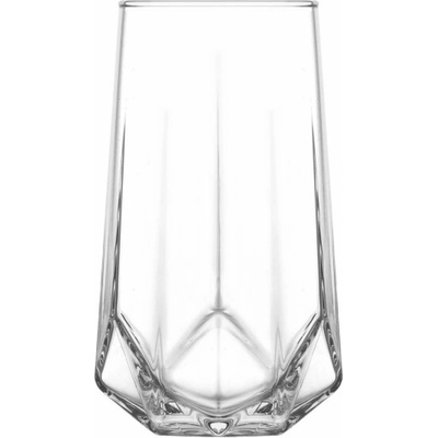 LAV Sklenice Valeria sklenena na vodu 64x140 mm 6 x 460 ml