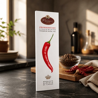 Vannucci Peperoncino extra horká 72% s chilli 100 g