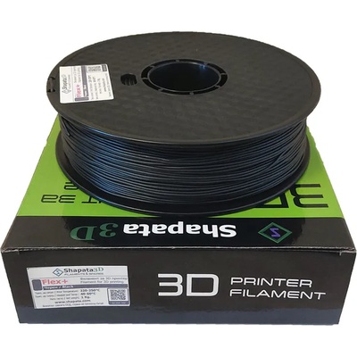 Flex plus pla филамент 1.75мм 1кг pro Черен (pf00701)