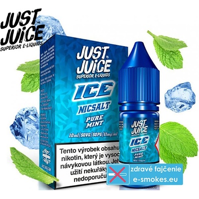 Just Juice Salt ICE Pure Mint 10 ml 11 mg
