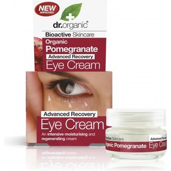 Image 1 of Dr. Organic Околоочен крем против бръчки с био нар , Dr. Organic Pomegranate , 15 мл