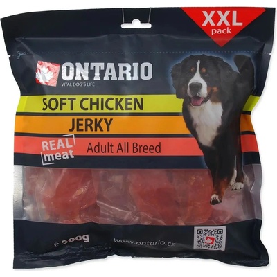 Ontario Snack Soft Chicken Jerky 500 g