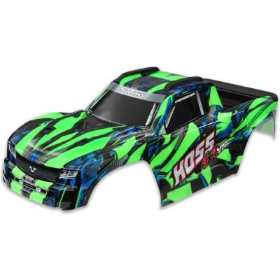 Traxxas каросерия Hoss зелена