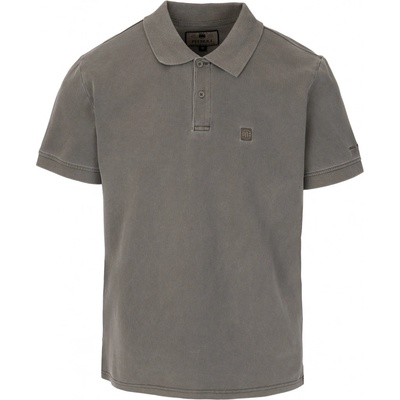 PitBull West Coast pánské triko WASHED polo hnědé