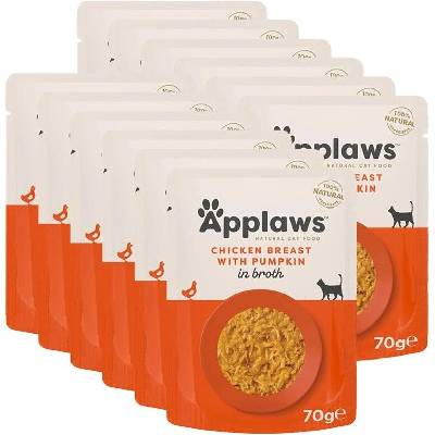 Applaws s kuřecími prsy a dýní 12 x 70 g