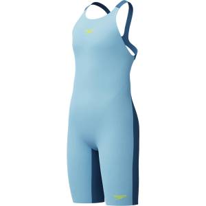Speedo fastskin endurance+ max openback kneeskin girls light blue /