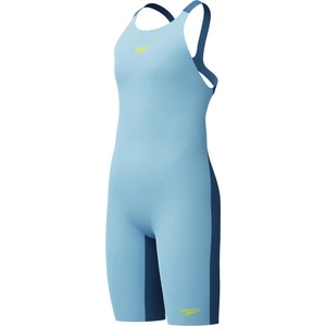 Speedo fastskin endurance+ max openback kneeskin girls light blue /