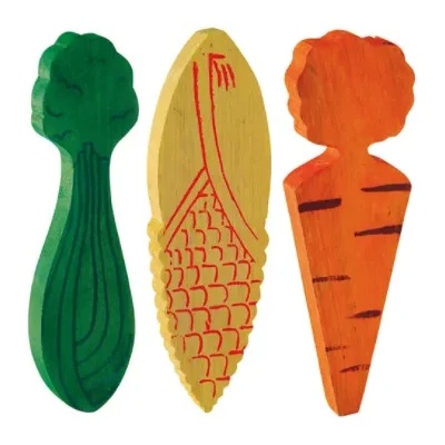 Ferplast rodent toy- Дървена играчка за зайчета и други малки гризачи, 2, 5 / 6, 3 см. /1 брой