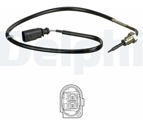 Snímač teploty výfukových plynov DELPHI TS30156