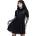 KILLSTAR дамска рокля KILLSTAR - Convent Cutie - черно - KSRA010815