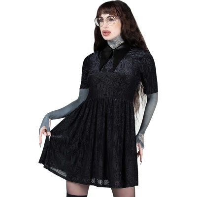 KILLSTAR дамска рокля KILLSTAR - Convent Cutie - черно - KSRA010815