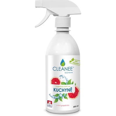 CLEANEE ECO hygienický čistič na KÚPEĽNE grapefruit 500 ml