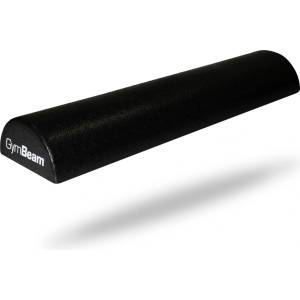 GymBeam Полукръгъл масажен валяк Black