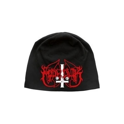 MARDUK Logo discharge print LIGHT beanie