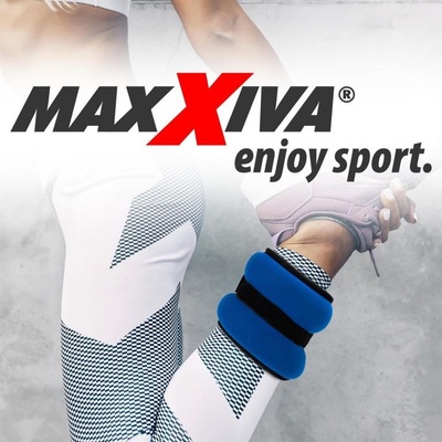 MAXXIVA Zátěžové manžety 2 x 1 kg
