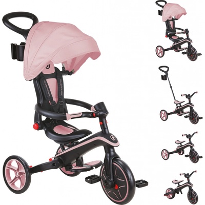 Globber skládací 4v1 Deep Pastel Pink