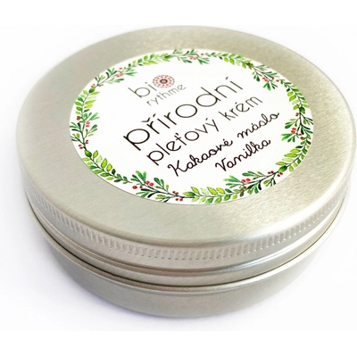Biorythme přírodní pleťový krém Kakaové máslo s vanilkou 60 ml