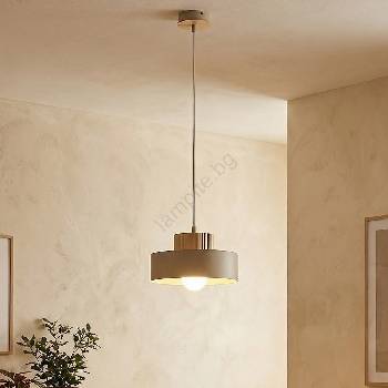 Emibig Пендант на кабел KIVI 1xE27/15W/230V бежов (EB0348)