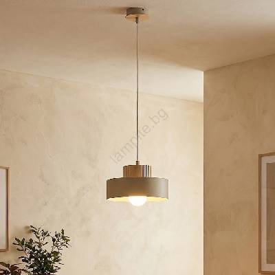 Emibig Пендант на кабел KIVI 1xE27/15W/230V бежов (EB0348)