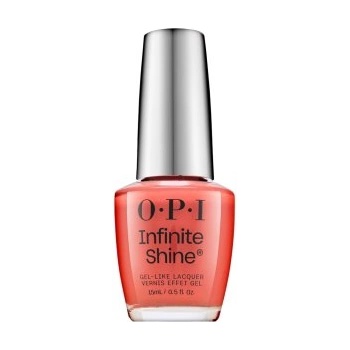 OPI Infinite Shine Gel-Like Lacquer лак за нокти с гел ефект Megawatt Hot 15 ml