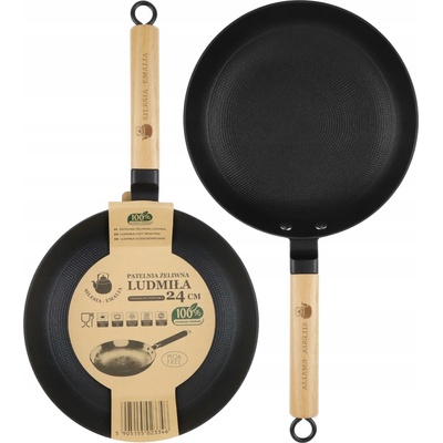 Silesia Emalia Tradiční pánev Ludmila 24 cm litinová