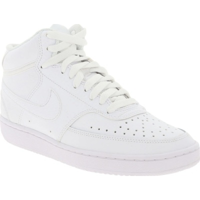 Nike Wmns Court Vision Mid white/white/white bílá – Sleviste.cz