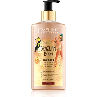 Eveline Cosmetics Brazilian Body емулсия за тяло с блясък 150ml