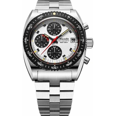 Nivada Grenchen Autochron Panda Meca - Bracelet