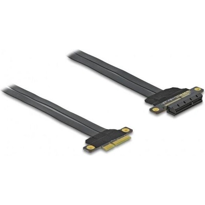 Riser карта DeLock, PCI Express x4 към x4, 30 см (85768)