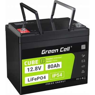 LiFePO4 Green Cell Cube 12,8V 80Ah LFPGC12V80AH LITHIUM-GELPHATE