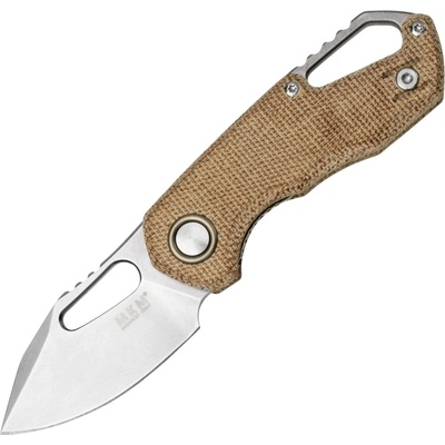 MKM ISONZO M390 Natural canvas micarta BÖHLER M390 MK FX03M-3NC