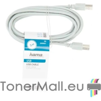 Hama Кабел за принтер HAMA USB-A към USB-B, 3m
