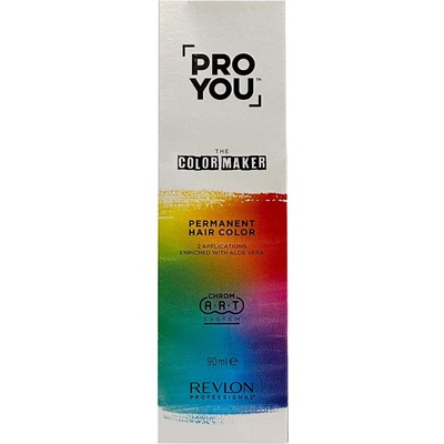 Revlon Pro You The Color Maker Permanent Hair Color 90 ml трайна боя 7.35/7GM Medium Blonde Gold Mahogany
