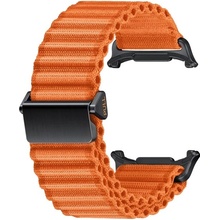 PROTEMIO 86852 OCEAN NYLON Vyměnitelný řemínek pro Samsung Galaxy Watch Ultra 47mm oranžový